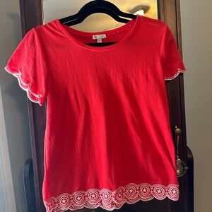 Her Universe Captain America Scalloped Hem Top